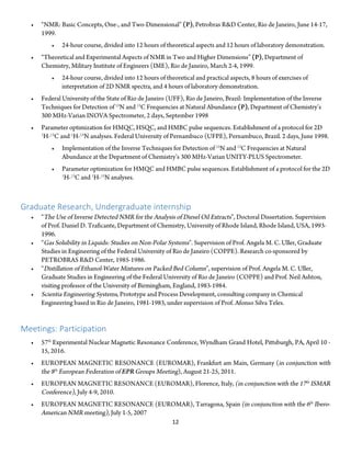 12
Graduate Research, Undergraduate internship
Meetings: Participation
 
