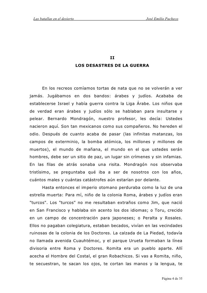 42+ Resumen Del Cuento Las Batallas En El Desierto Background