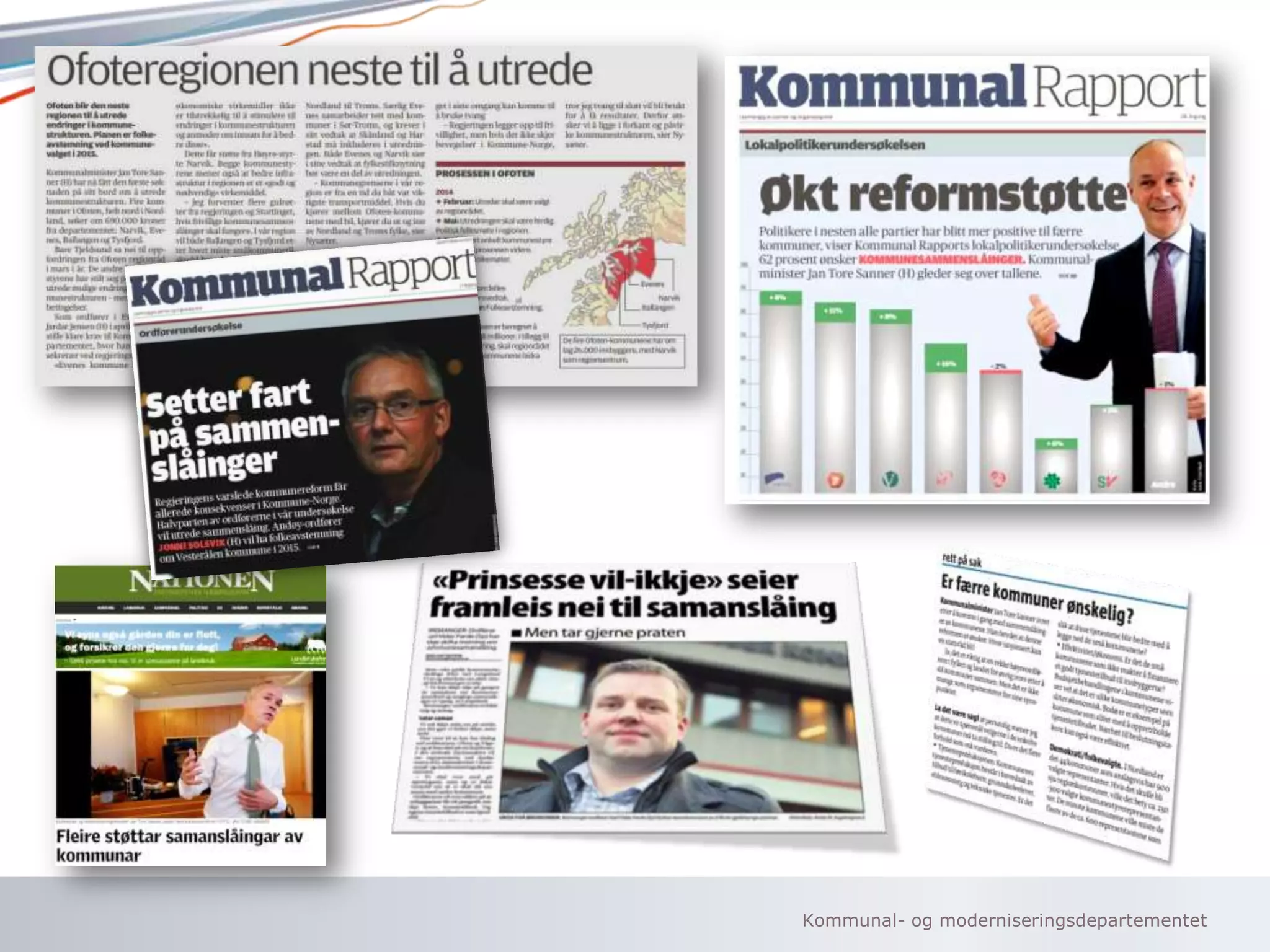 Kommunal- og moderniseringsdepartementet

 