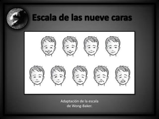 Adaptación de la escala
de Wong-Baker.

 