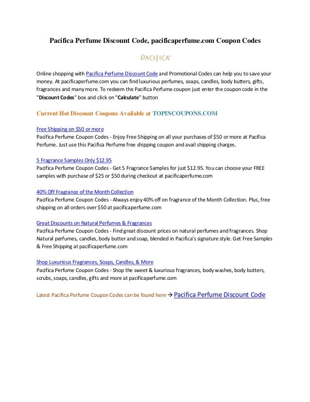 fragrance shop coupons