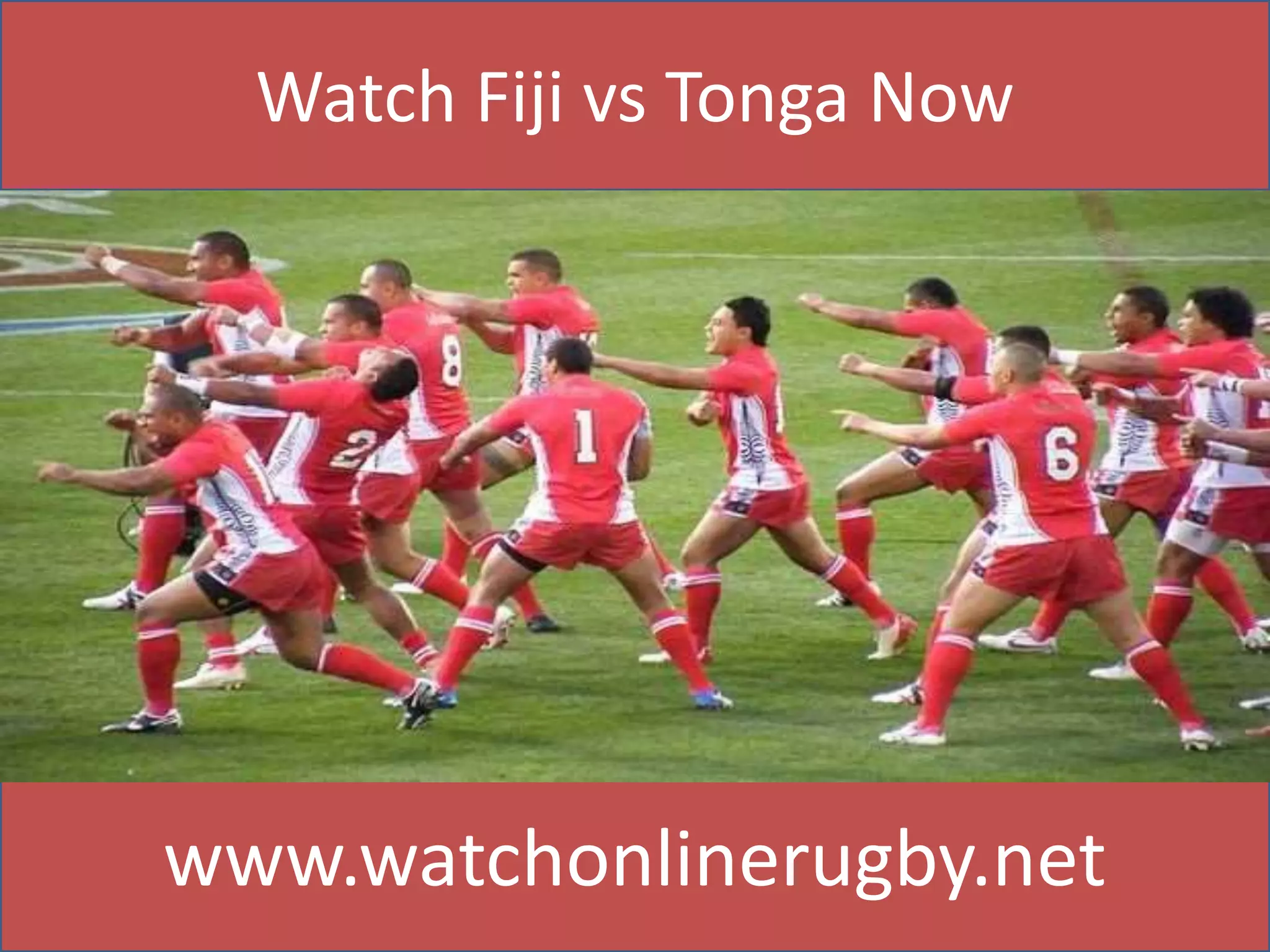 Pacific nations cup fiji vs tonga live PPT