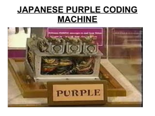 Japanese Code Machines Pacific war and japanese codes slide show 2012-12-28 | PPT
