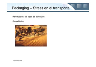 Packaging – Stress en el transporte

Introduccion, los tipos de esfuerzos

Stress biotico




containerhandbuch.de
 