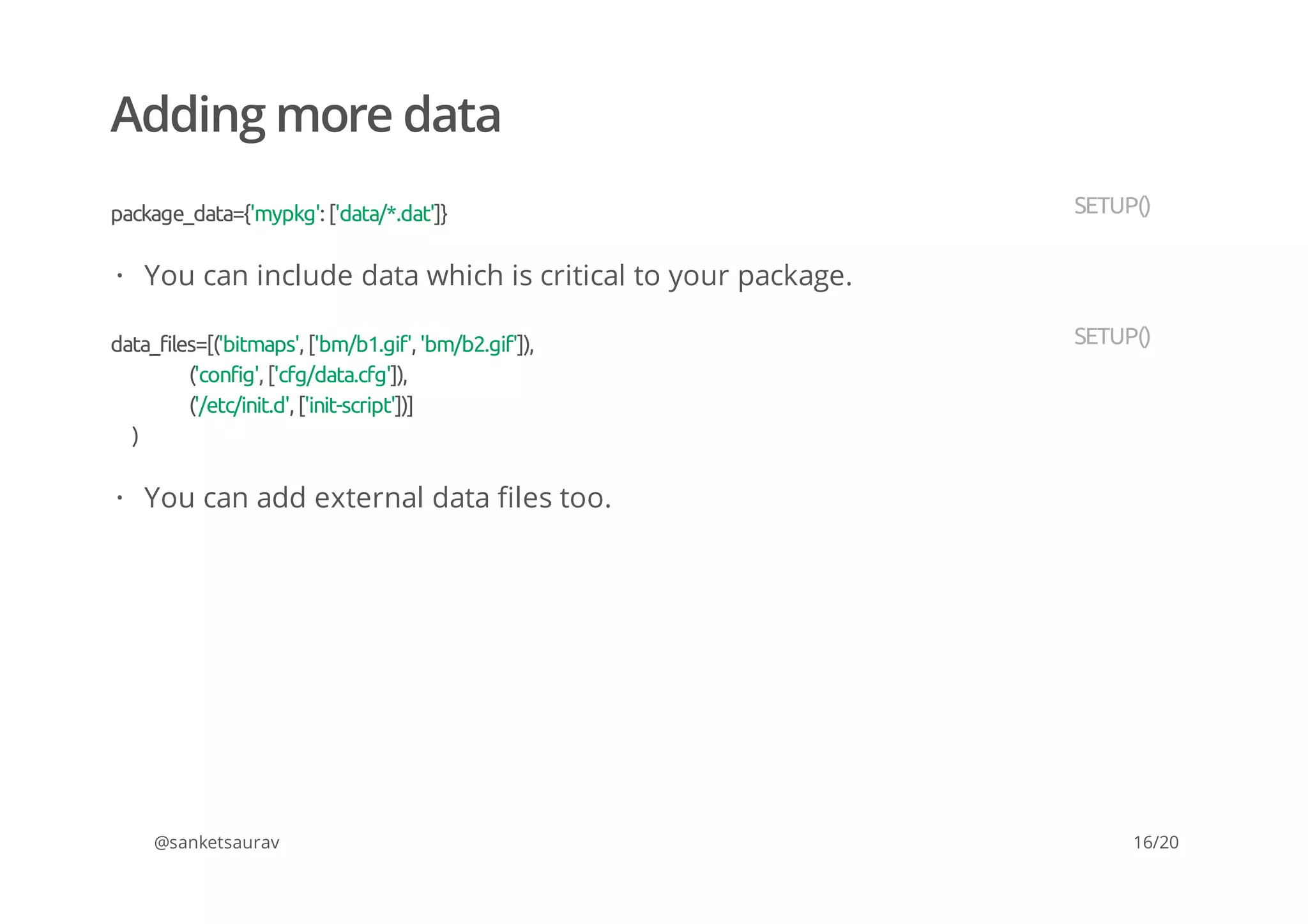 Package and distribute your Python code | PPT