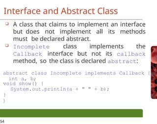 Package and Interface Java Packages and interfaces.pptx