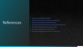 Packages and Interfaces | PPT