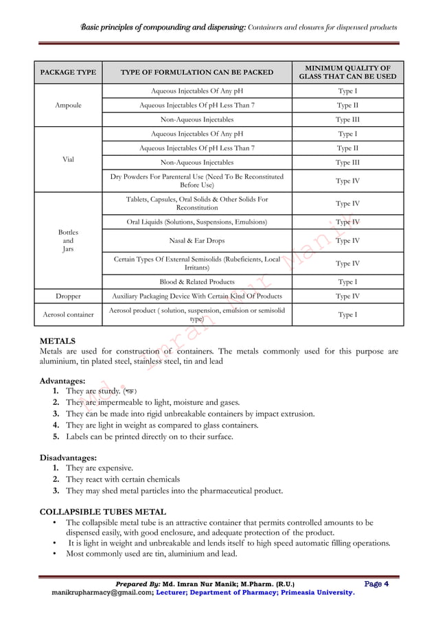 Basic principles of compounding and dispensingprescription, labeling