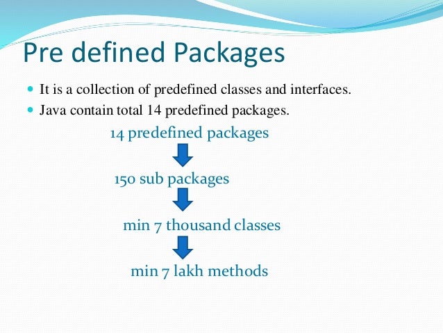 Packages