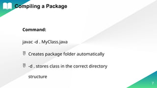 Packages and subpackages in Java with example | PPTX