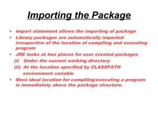 Packages in java | PPT