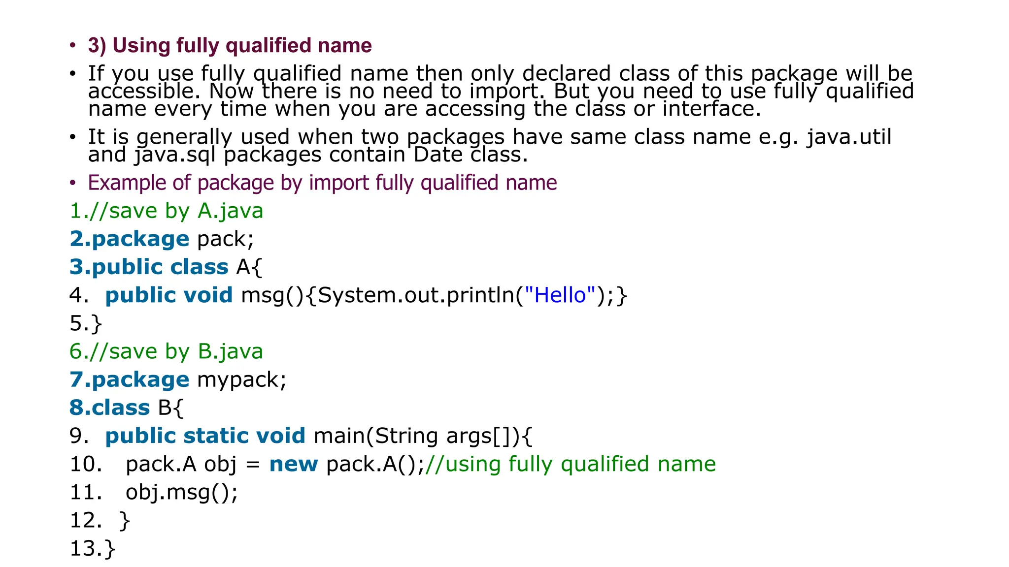 THE PACKAGES CONCEPT IN JAVA PROGRAMMING.pptx | Programming Languages ...