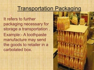 Transport Packaging Examples Packaging project | PPTX