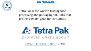 Tetra Pak Packaging
 