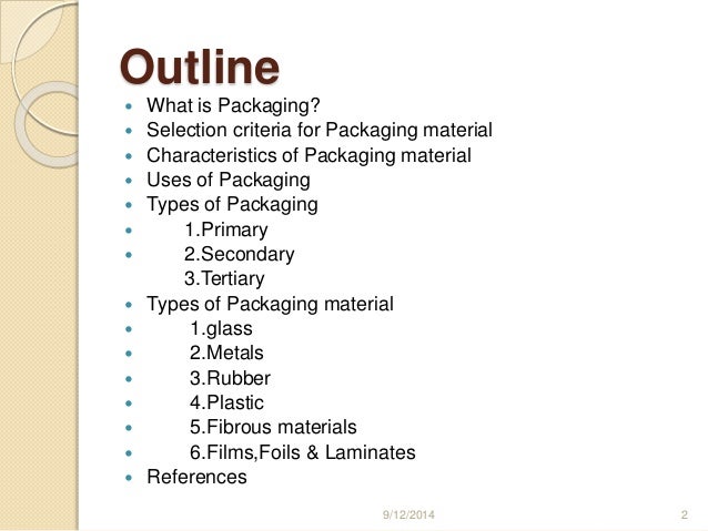 packaging