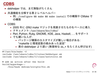 Debian パッケージングチュートリアル