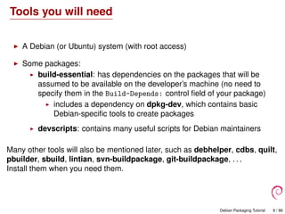 Debian Packaging tutorial | PDF