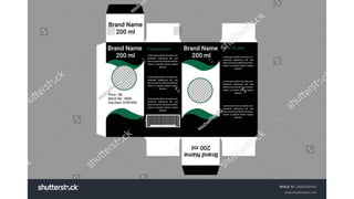 Visual Graphic Design - Packaging Design