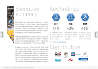 Industry 4.0 - Enabling operational excellence of packaging lines | PDF