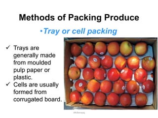 Packing Methods Diagram Packaging and transport | PDF