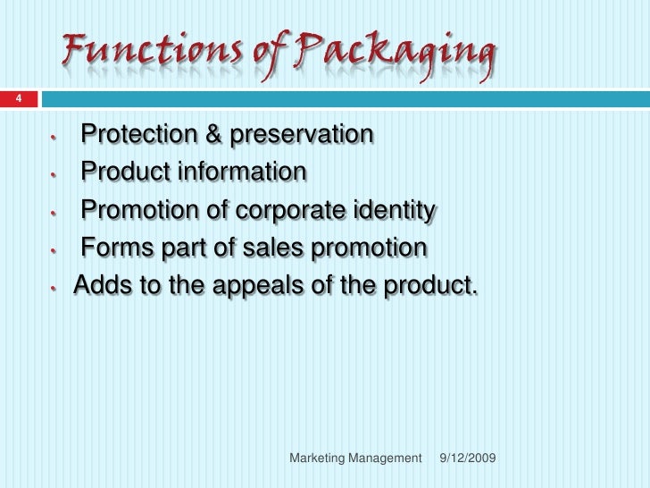 Packaging
