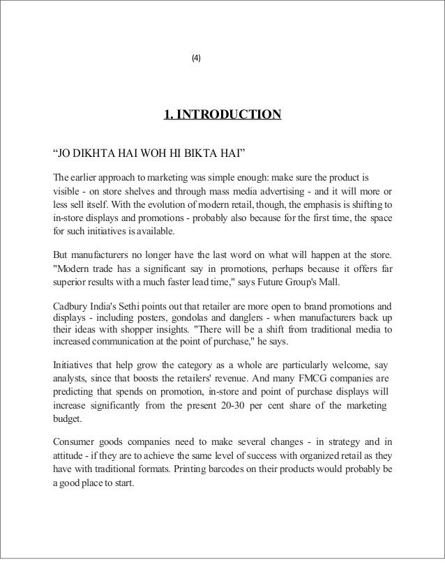role of packaging in sales of fmcg products how to write a proposal to sell a product