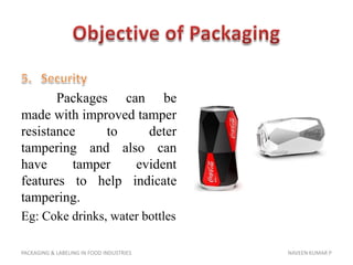 Packaging & labeling in food industries Slide 13