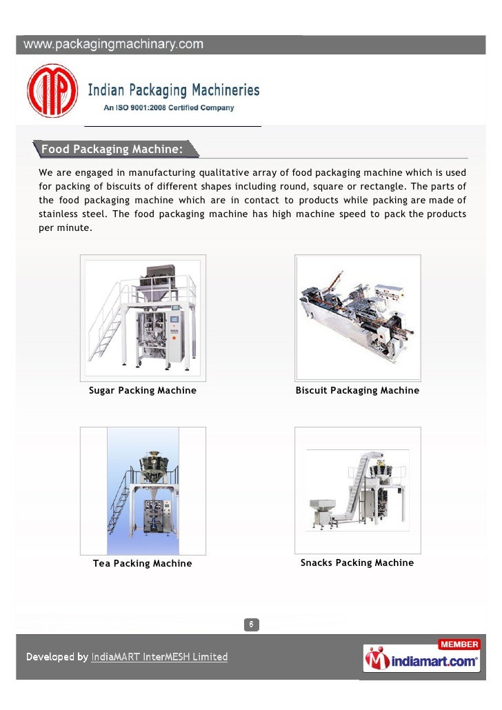 Indian Packaging Machineries, Faridabad, Non Free Flowing Powder