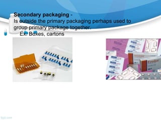 Two Formulas One Packaging Examples Basic principles of compounding and dispensing (Containers and closures ...