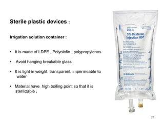 Packaging material for various formulations | PPTX