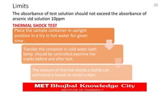 Container Boiling Absortion Test PACKAGING MATERIAL QUALITY CONTROL TEST AND OPERATION.pdf