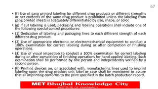 Packaging And Labelling Control.pdf PACKAGING MATERIAL QUALITY CONTROL TEST AND OPERATION.pdf