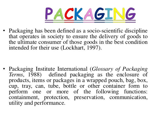 packaging materials for bakery products prasad form utility definition