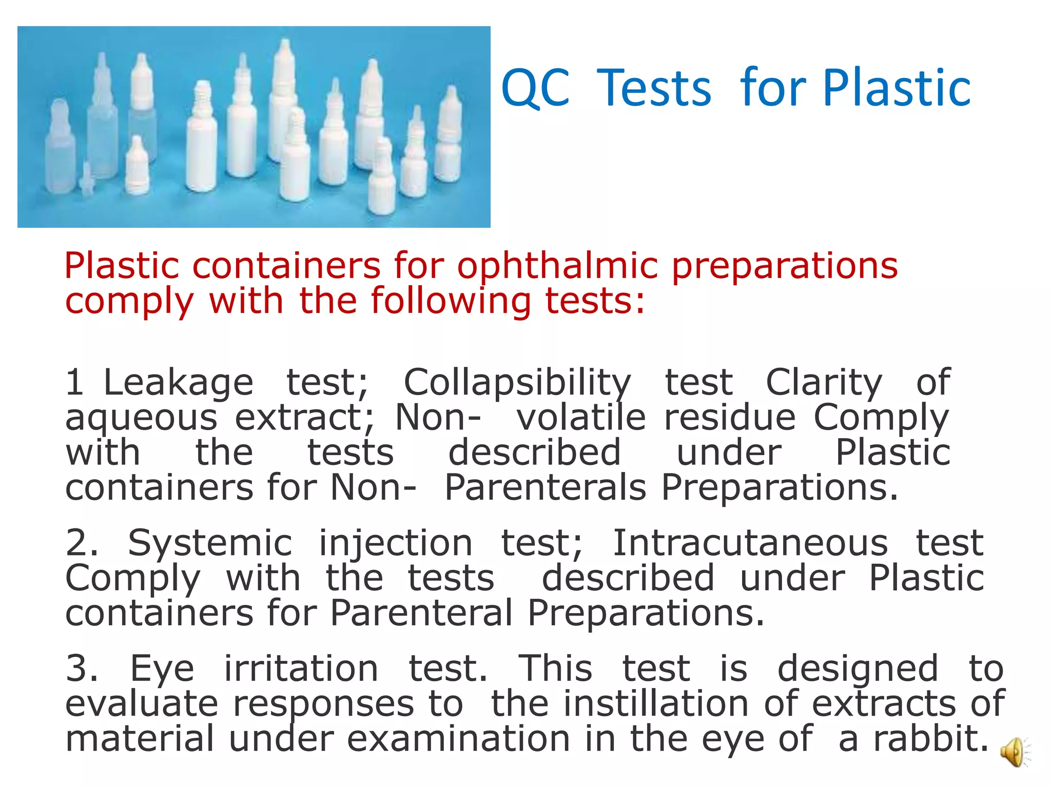 Packaging material testing | PPTX