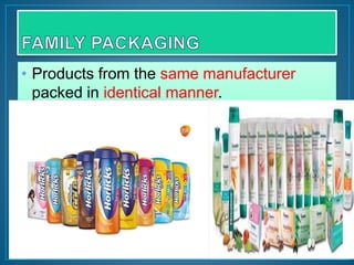 • Products from the same manufacturer
packed in identical manner.
 