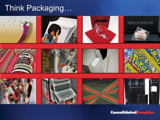 Think Packaging…
 