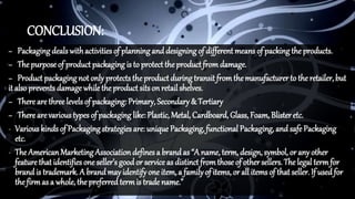 Packaging project ppt-cbse grade 12 | PPTX