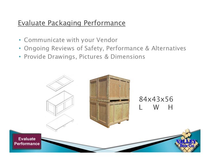 7 of 7 Packaging Review Evaluate