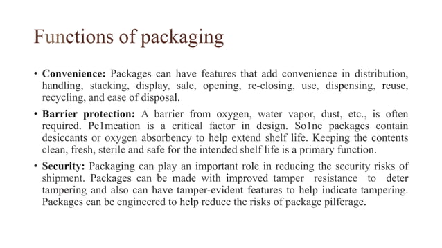 Pharmaceutical Packaging Technology Pptx