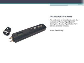 Packaging Testing Equipment - by PackTest | PPTX