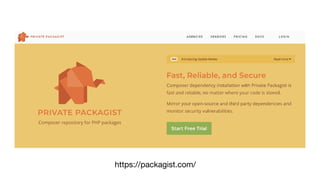 https://packagist.com/
 