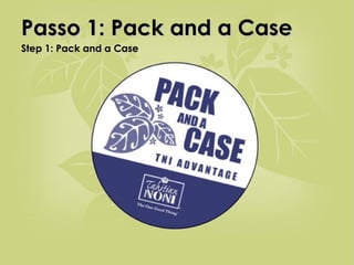Passo 1: Pack and a Case  Step 1: Pack and a Case  