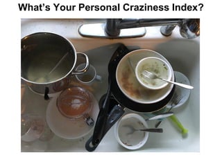 What’s Your Personal Craziness Index?
 