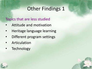 Packard Liu Setting the Research Agenda