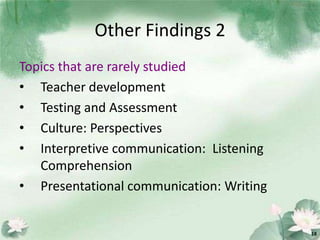 Packard Liu Setting the Research Agenda