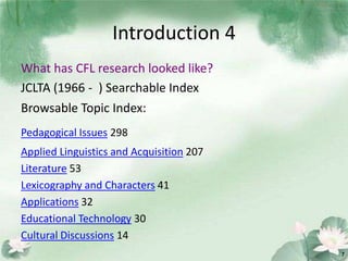 Packard Liu Setting the Research Agenda