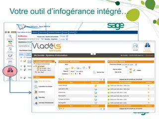 Votre outil d’infogérance intégré…
 