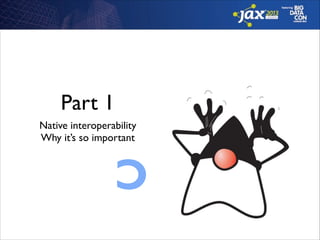 Part 1
Native interoperability	

Why it’s so important

C

 
