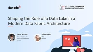 Shaping the Role of a Data Lake in a Modern Data Fabric Architecture | PDF