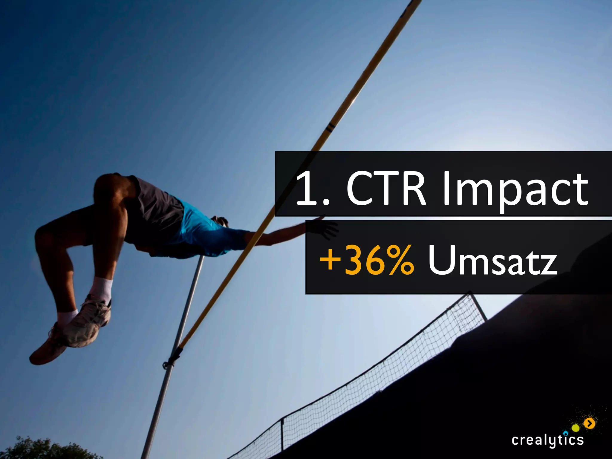 1.	
  CTR	
  Impact	
  
+36% Umsatz
 